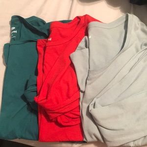 3 old navy long sleeves